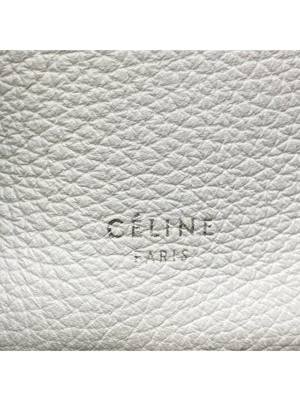 Celine Handbag Big Bag Bucket White Leather - Picture 9 of 15
